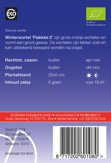 Winterwortel &#039;Flakk&eacute;e 2&#039;