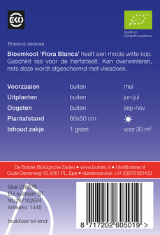 Bloemkool &#039;Flora Blanca&#039;