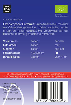 Pompoen-fles &#039;Butternut&#039;