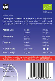 IJsbergsla &#039;Grazer Krauth&auml;uptel 2&#039;