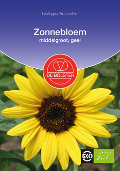 Zonnebloem, middel, geel