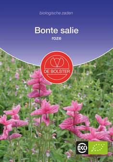 Bonte salie, roze