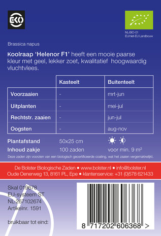 Koolraap 'Helenor F1'