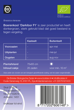 Boerenkool 'Darkibor F1'